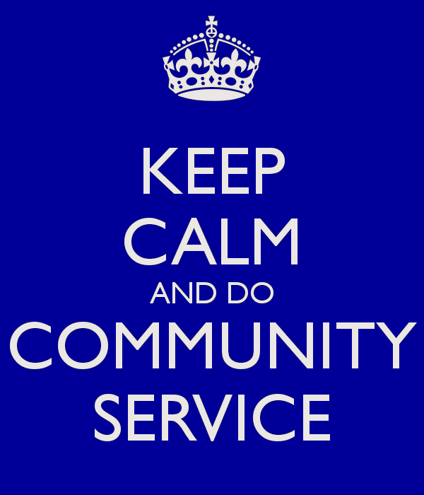 keep calm and do community service 6