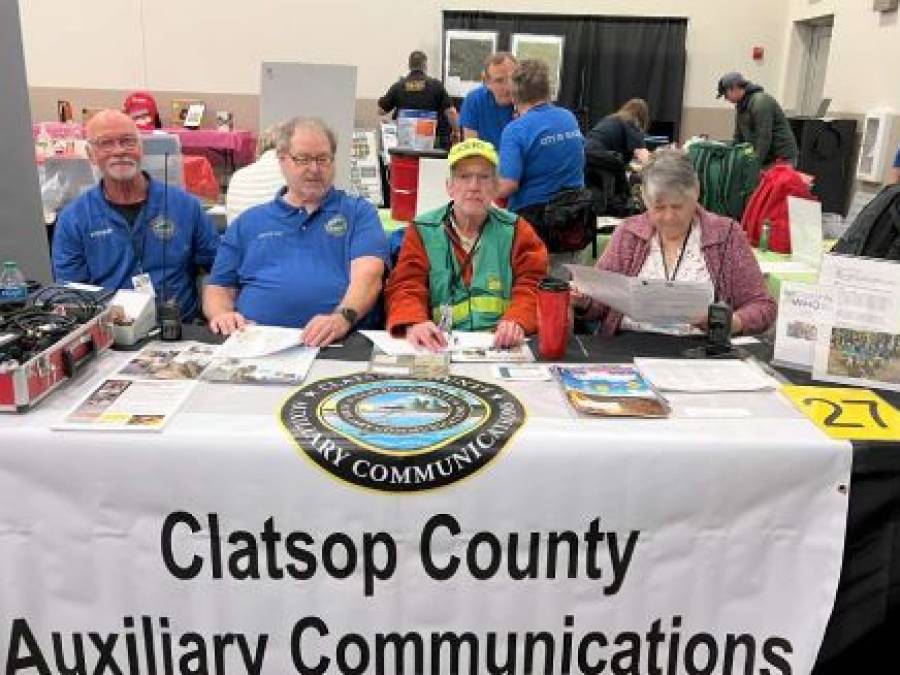 AuxComm at the Clatsop County Readiness Fair