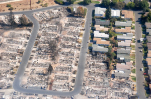 Santa Rosa after fire