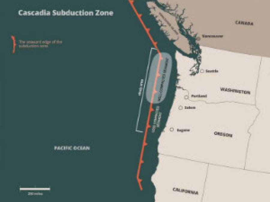 Pacific Northwest May Be at Most Risk for the 'Big One' Because of Seafloor Sediments